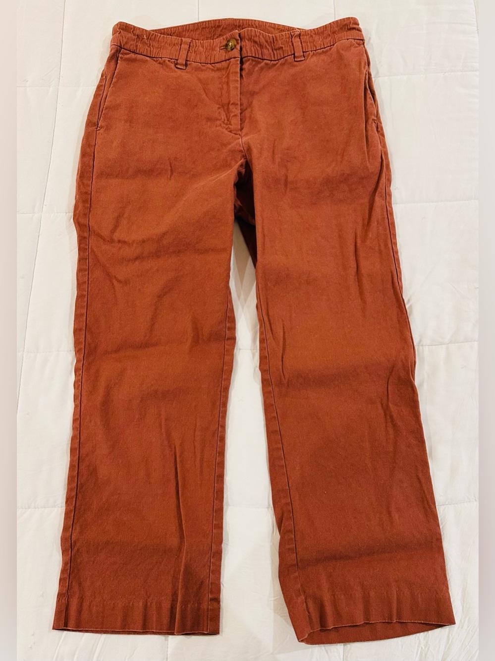 J. Jill Linen Cropped Pant- Size 6
